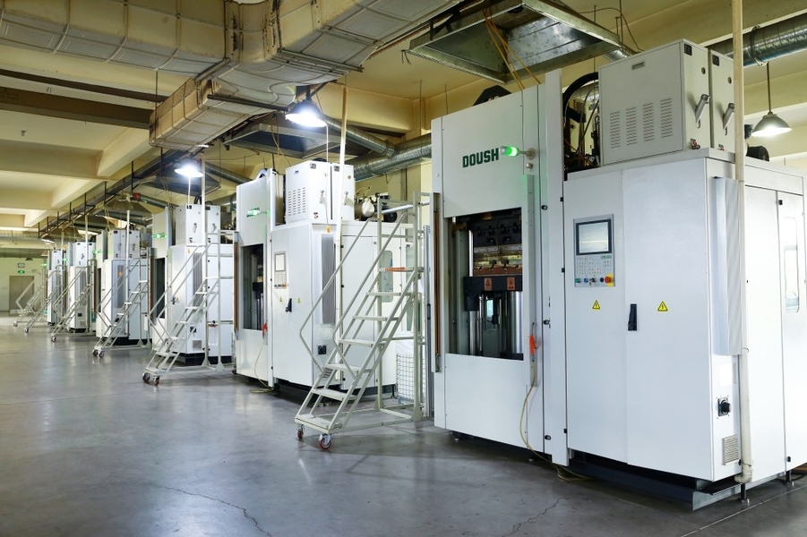Jiangsu Kunyuan Rubber & Plastic Technology Co.,Ltd linha de produção do fabricante