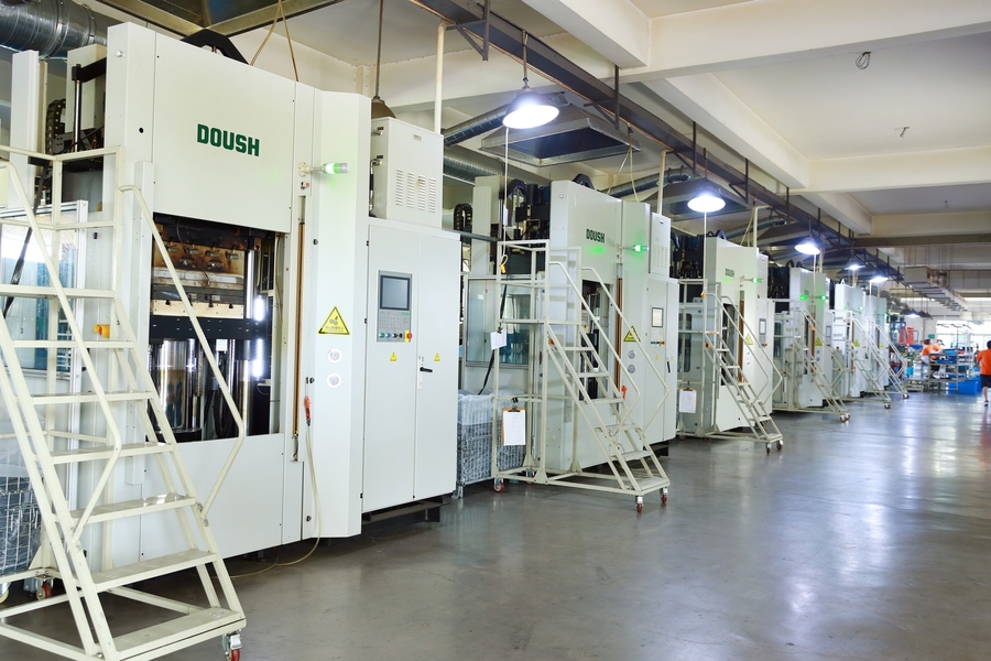 Jiangsu Kunyuan Rubber & Plastic Technology Co.,Ltd linha de produção do fabricante